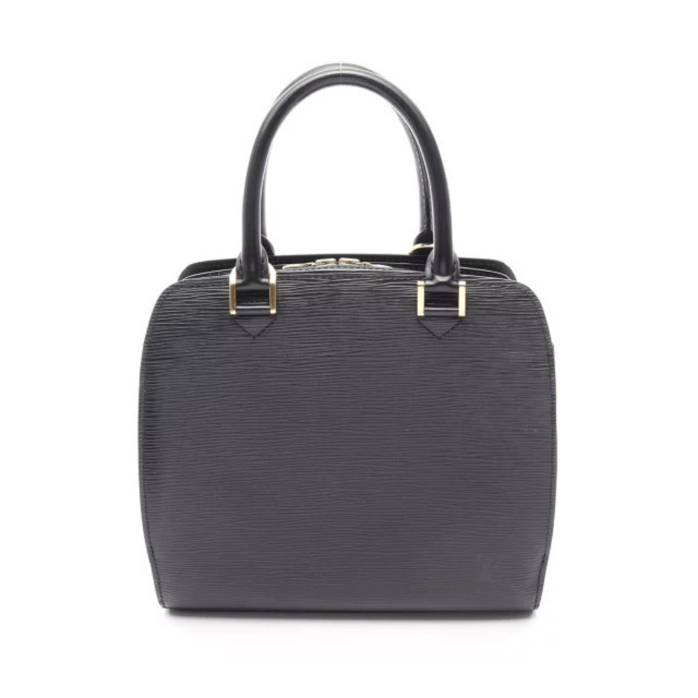 Louis Vuitton Pont Neuf Epi Noir Black Handbag Leather Black
